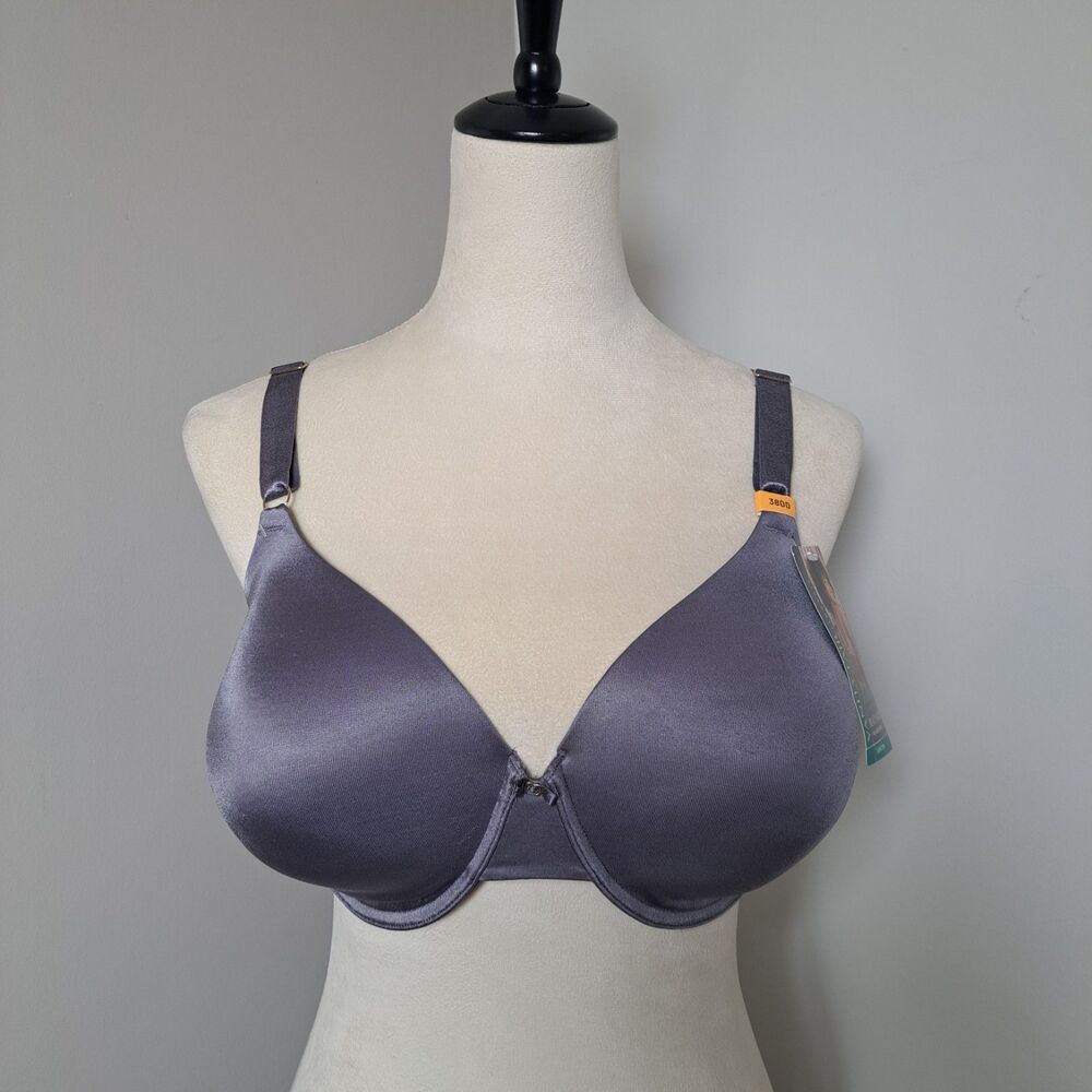 Vanity Fair Bra Beauty Back Smoothing Full-Coverage T-Shirt Bra 75345 38DD NWT